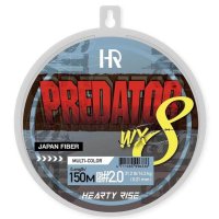 ПЛЕТЕНО ВЛАКНО - HEARTY RISE PREDATOR WX8 BRAID 150M, снимка 1 - Такъми - 43573622