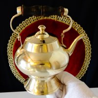 Бронзов чайник,кана,Лампа на Аладин. , снимка 9 - Антикварни и старинни предмети - 39971756