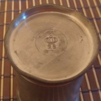 Оловна немска чаша, снимка 7 - Антикварни и старинни предмети - 27493171