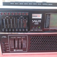 USSR Vintage Salute 001 - 1980г, висок клас радио, снимка 2 - Радиокасетофони, транзистори - 43100196