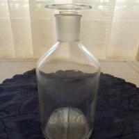 Старо аптекарско шише, снимка 1 - Антикварни и старинни предмети - 37357489