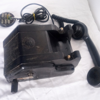 Бакелитен телефон "Ворошилов",за индукторно обаждане,, снимка 7 - Антикварни и старинни предмети - 36545351