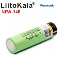 Акумулаторна Презареждаема Батерия Panasonic NCR18650B 3.7V 3400mAh Li-ion Liitokala Power Co. Ltd, снимка 4 - Електронни цигари - 27201340