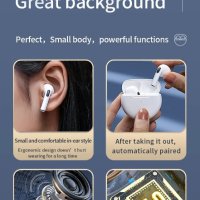 Безжични Bluetooth 5.0 PRO6 TWS слушалки, снимка 6 - Безжични слушалки - 43972603