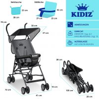  Сгъваема детска количка City-Pro бъги  , снимка 2 - Детски колички - 39417515