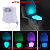 Многоцветно осветление за тоалетна чиния ToiLight - КОД 1668, снимка 16 - Други стоки за дома - 26912266