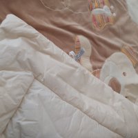 НОВА !!! Бебешка пухена завивка с възглавничка, снимка 4 - Спално бельо и завивки - 27906051