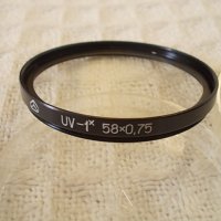 UV филтър UV-1 56x0.75, снимка 1 - Медицинска апаратура - 27716237