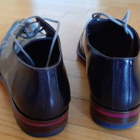 Floris Van Bommel мъжки обувки естествена кожа тъмно сини номер 44, снимка 8 - Официални обувки - 32904657