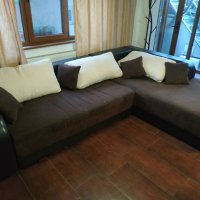 Ъглов разтегателен диван , снимка 3 - Дивани и мека мебел - 39531203