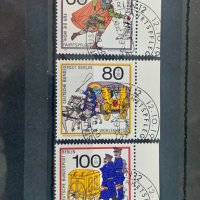 1526. Германия ( Berlin ) 1989 ~ “ Пощи и съобщения. Благотворителни марки.“ , снимка 1 - Филателия - 40471704