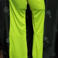 L/XL Неоново жълт панталон с широки крачоли , снимка 6 - Панталони - 37312383