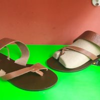 Английски дамски сандали естсетвена кожа-NEXT, снимка 1 - Сандали - 28559225