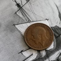 Монета - Великобритания - 1 пени | 1920г., снимка 2 - Нумизматика и бонистика - 28057919