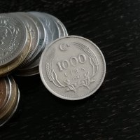 Монета - Турция - 1000 лири | 1991г., снимка 1 - Нумизматика и бонистика - 28776929