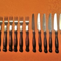 Комплект вилици и ножове, снимка 1 - Прибори за хранене, готвене и сервиране - 32424706