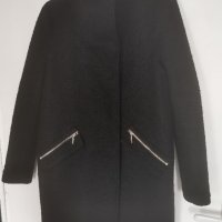Дамско черно палто MOHITO, снимка 4 - Палта, манта - 43440176