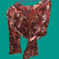 Кимоно VILA CLOTHES, M, Флорални мотиви, снимка 2 - Пижами - 44879382