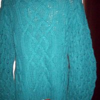 H&M дамски дебел пуловер, снимка 3 - Блузи с дълъг ръкав и пуловери - 27737545