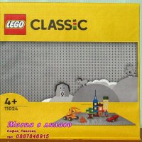Продавам лего LEGO Classic 11024 - Основа 38 Х 38 сива, снимка 1 - Образователни игри - 36887972