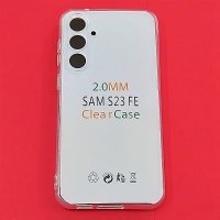 калъф за Samsung Galaxy S23 FE прозрачен силиконов със защита на камерата, снимка 1 - Калъфи, кейсове - 43939865