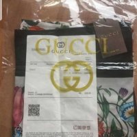 Gucci/Гучи-шал,коприна , снимка 6 - Шалове - 28208274