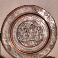 Стари чинии за стена,медна Египетска  авторска изработка, снимка 5 - Антикварни и старинни предмети - 43598841