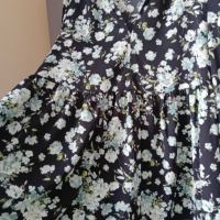 Флорална блуза, снимка 3 - Туники - 44842100