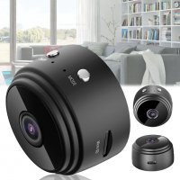 Мини Скрита Камера Smartis А9, Шпионска камера, Wireless, Full HD, Нощно виждане, Черен, снимка 2 - Камери - 37485989