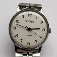 Мъжки механичен часовник Sekonda 19 Jewels, снимка 1 - Антикварни и старинни предмети - 38951389
