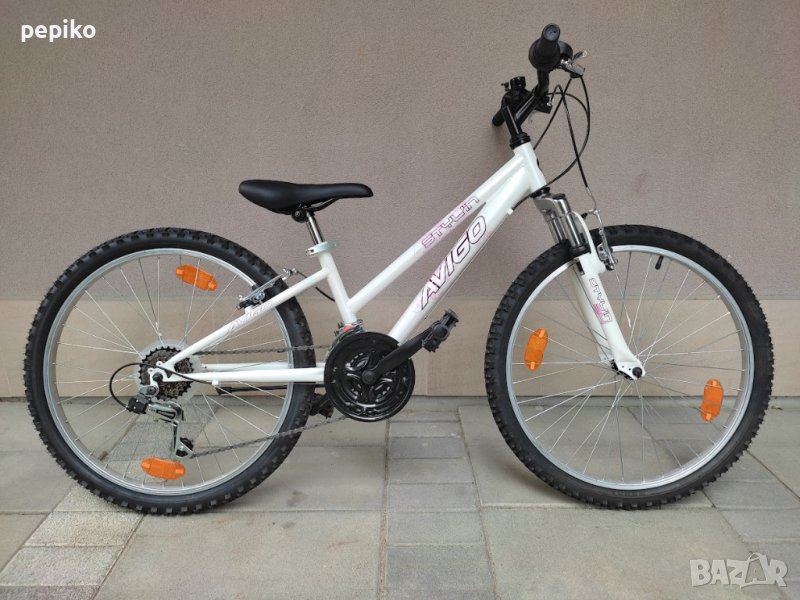 Продавам колела внос от Германия юношески велосипед AVIGO STYLIN 24 цола преден амортисьор, снимка 1