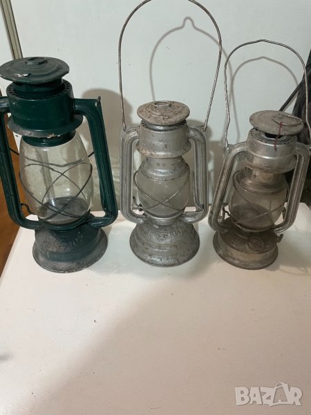 3 бр. Газени фенери, снимка 1