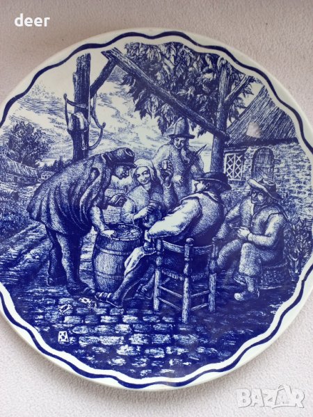 Оригинална порцеланова чиния -картина, снимка 1