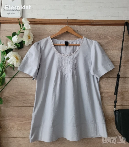 Лятна блузка с бродерии Vero Moda , снимка 1