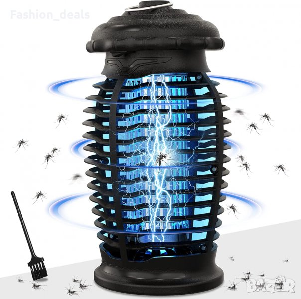 Нова Лампа за убиване на комари електрически убиец срещу насекоми, снимка 1