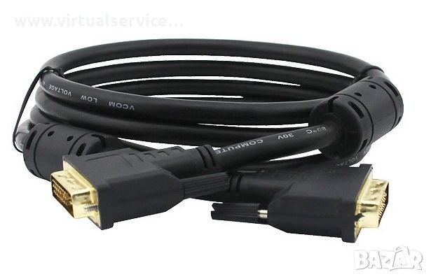 Кабели нови DVI, VGA, USB, HDMI-DVI  маркови - 1-3лв, снимка 1