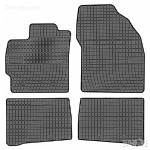 Гумени стелки Frogum съвместими с TOYOTA PRIUS III 2009-2015, снимка 1