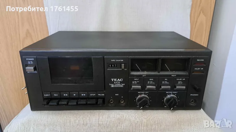 Класически клавишен дек TEAC A-103, снимка 1