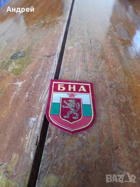 Стара военна емблема БНА, снимка 1