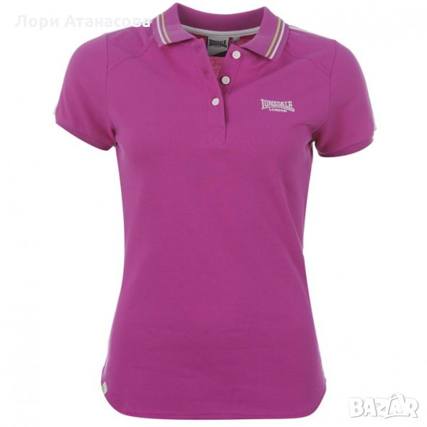 Lonsdale Дамска Блуза С Яка 2 Stripe , снимка 1