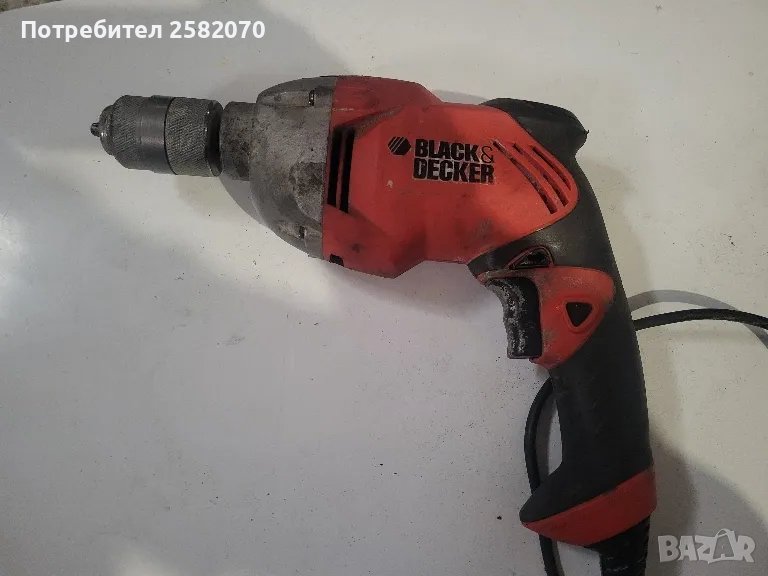 биеща дрелка black and decker 730w, снимка 1