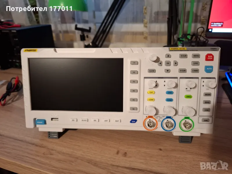 Нов осцилоскоп FNIRSI 1014D Dual Channel Digital Storage Oscilloscope, снимка 1