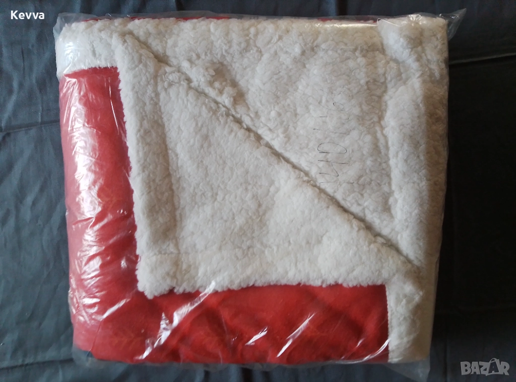 Шерпа одеяло с еко вълна 5, снимка 1