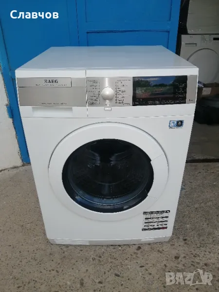 Комбинирана пералня с сушилня с термо помпа AEG lavamat TURBO 8 кг , снимка 1