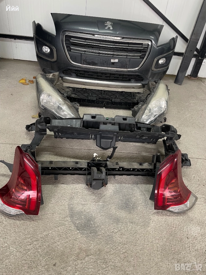 Предна броня Пежо 3008, снимка 1