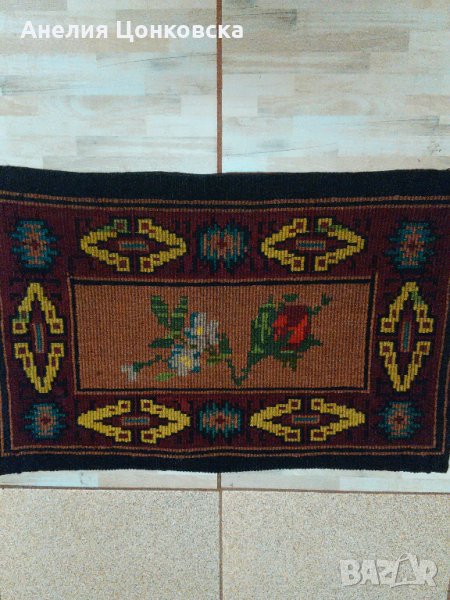 Старинно килимче,ковьорче,стъпка на 100 г., снимка 1