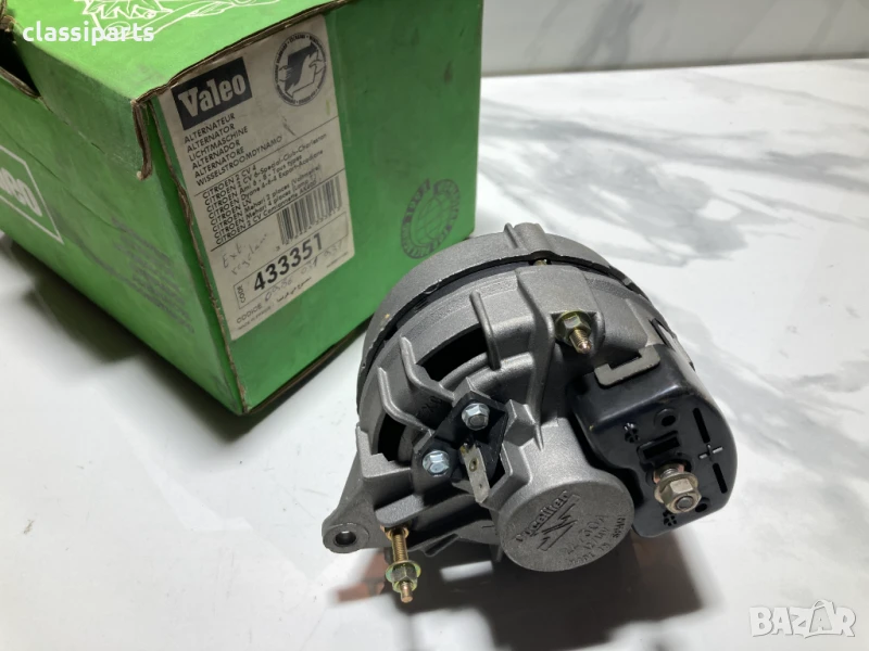 Нов алтернатор / динамо Valeo за Ситроен / CITROEN 2 CV, Dyane, Ami, Acadine и Mehari, снимка 1