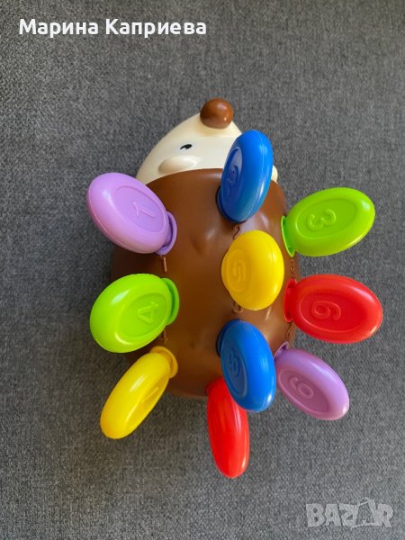 Малко цветно тарележче за усвояване на цветовете и научаване на числата, снимка 1