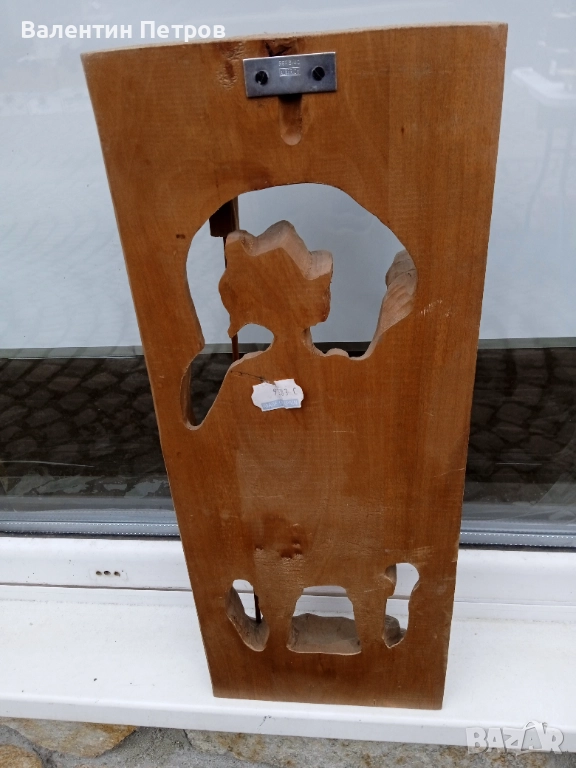 Испанско дървео пано,дърворезба, снимка 1