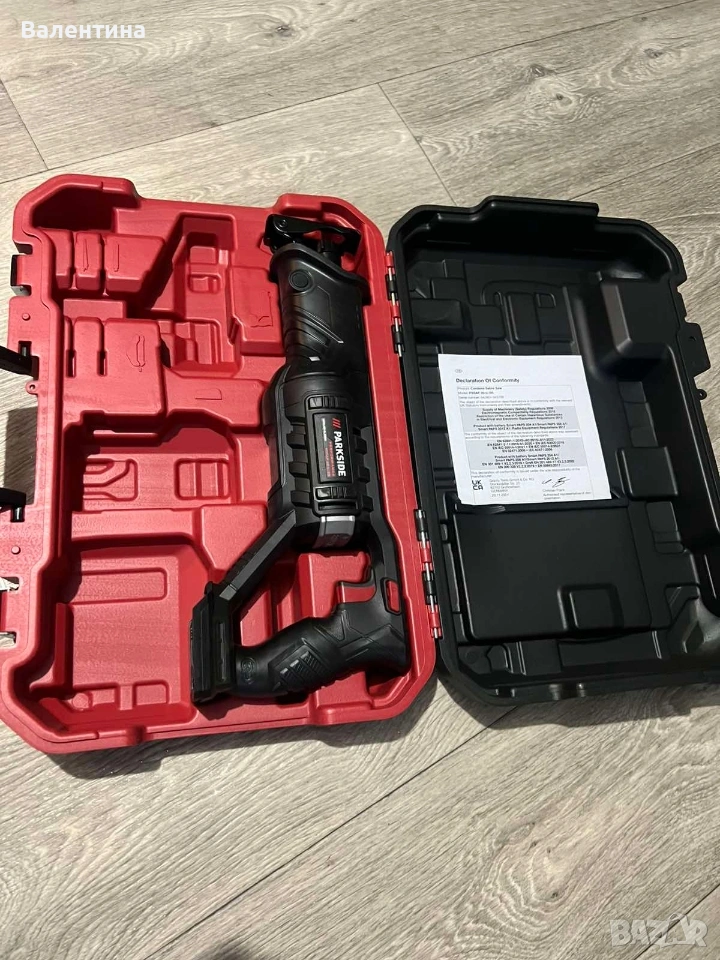 Саблен трион Parkside PSSAP 20 Li D5.Чисто нов!, снимка 1